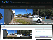 Tablet Screenshot of mobius-actioncam.com